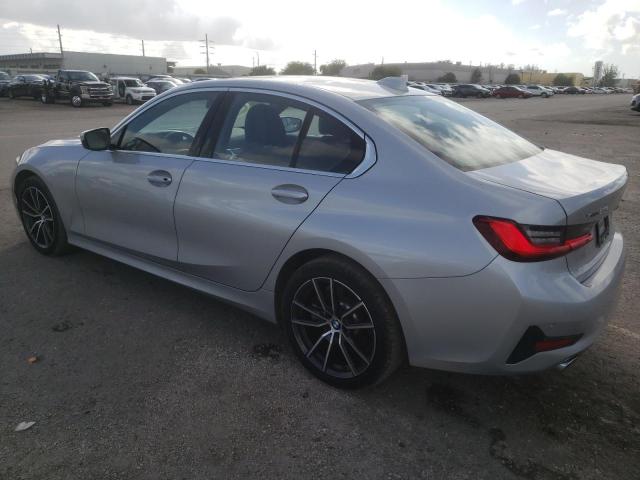 WBA5R7C53KFH23045 - 2019 BMW 330XI SILVER photo 2