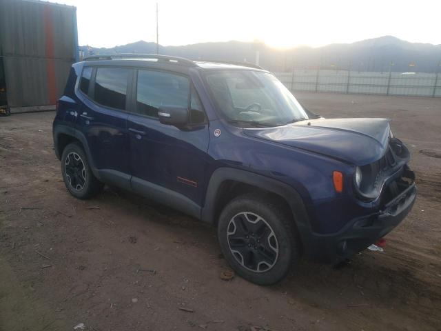 ZACCJBCT8GPD86912 - 2016 JEEP RENEGADE T BLUE photo 4