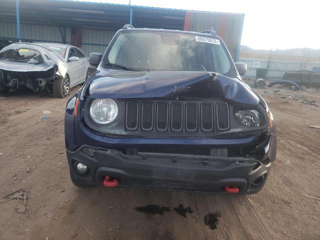 ZACCJBCT8GPD86912 - 2016 JEEP RENEGADE T BLUE photo 5