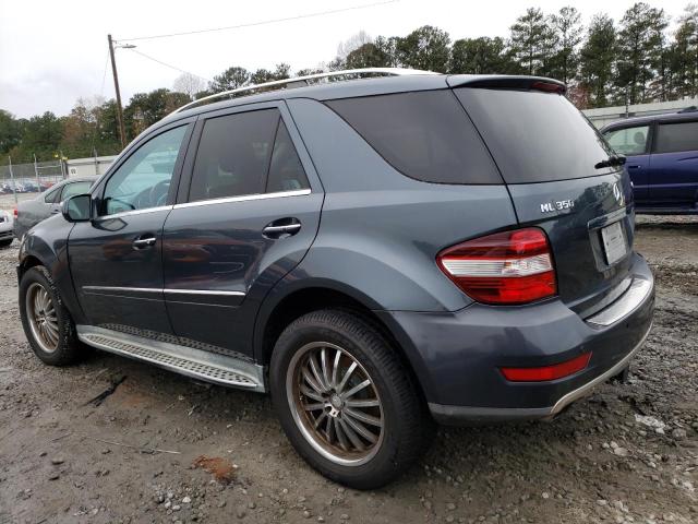 4JGBB8GB1AA601904 - 2010 MERCEDES-BENZ ML 350 4MA GRAY photo 2