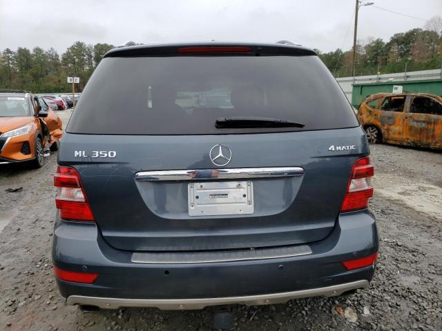 4JGBB8GB1AA601904 - 2010 MERCEDES-BENZ ML 350 4MA GRAY photo 6