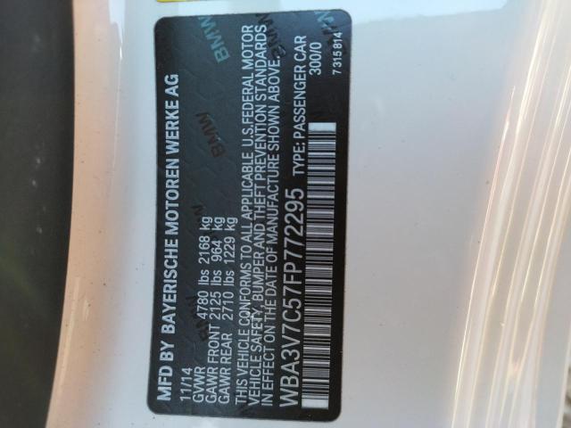 WBA3V7C57FP772295 - 2015 BMW 428 I SULE Ağ foto 13