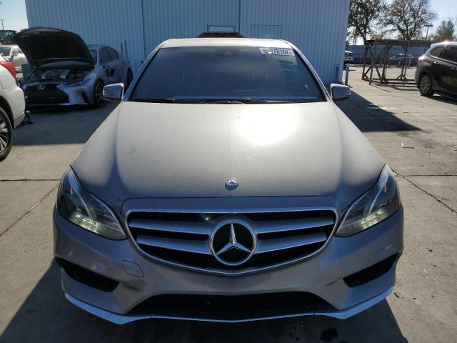 WDDHF5KB3FB151222 - 2015 MERCEDES-BENZ E350 GRAY photo 5