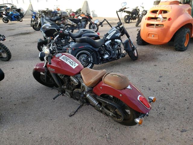 56KMSB118G3110019 - 2016 INDIAN MOTORCYCLE CO. SCOUT SIXT RED photo 3