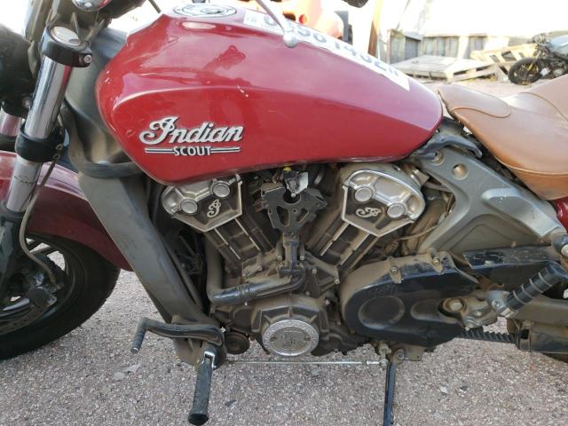 56KMSB118G3110019 - 2016 INDIAN MOTORCYCLE CO. SCOUT SIXT RED photo 9