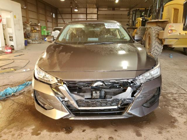 3N1AB8CV3MY253543 - 2021 NISSAN SENTRA SV GRAY photo 5