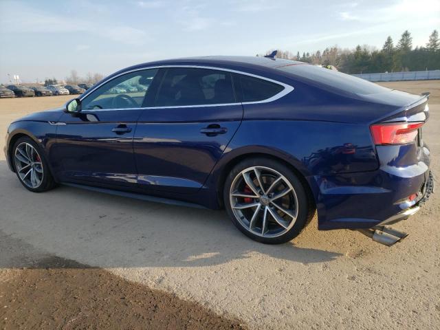 WAUC4CF52JA010527 - 2018 AUDI S5 PRESTIG BLUE photo 2