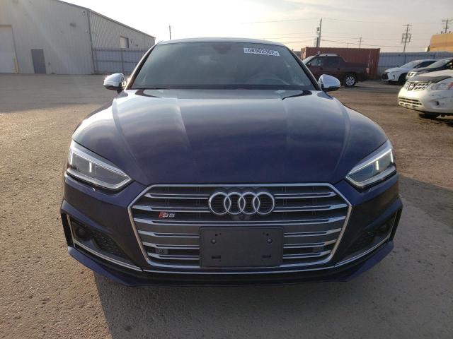 WAUC4CF52JA010527 - 2018 AUDI S5 PRESTIG BLUE photo 5