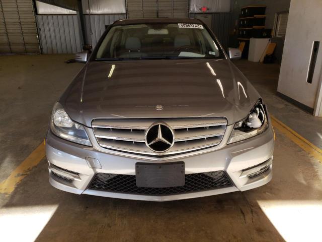 WDDGF8BB1CR238844 - 2012 MERCEDES-BENZ C 300 4MAT SILVER photo 5