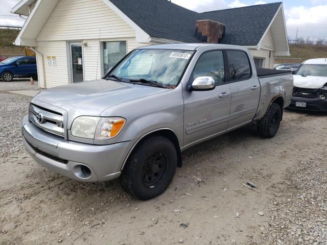 5TBDT44166S524612 - 2006 TOYOTA TUNDRA DOU SILVER photo 1