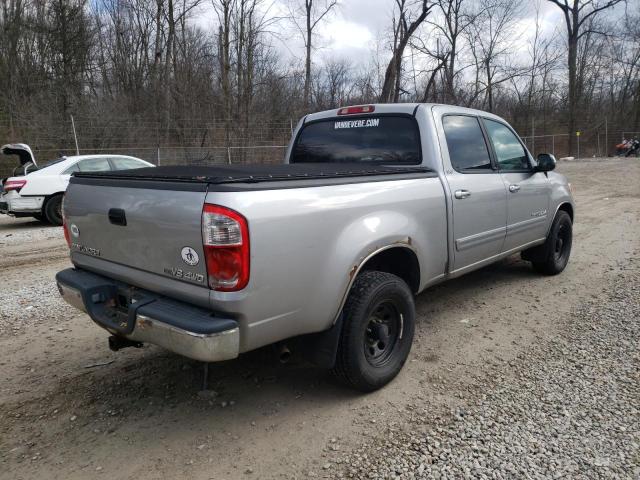 5TBDT44166S524612 - 2006 TOYOTA TUNDRA DOU SILVER photo 3