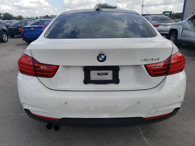 WBA4A9C52GGL87966 - 2016 BMW 428 I GRAN WHITE photo 6