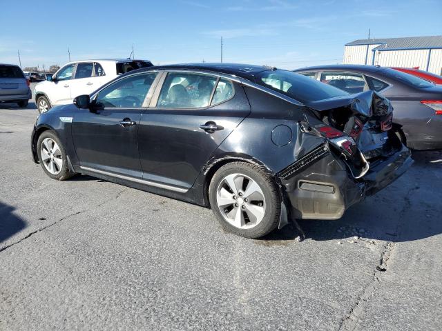 KNAGN4AD8E5071396 - 2014 KIA OPTIMA HYB BLACK photo 2