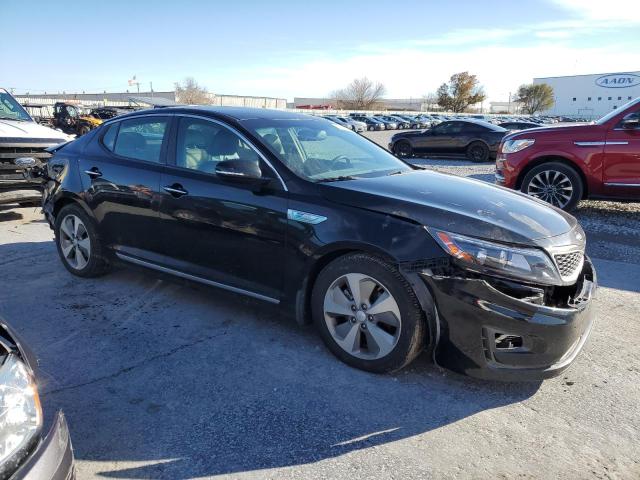 KNAGN4AD8E5071396 - 2014 KIA OPTIMA HYB BLACK photo 4