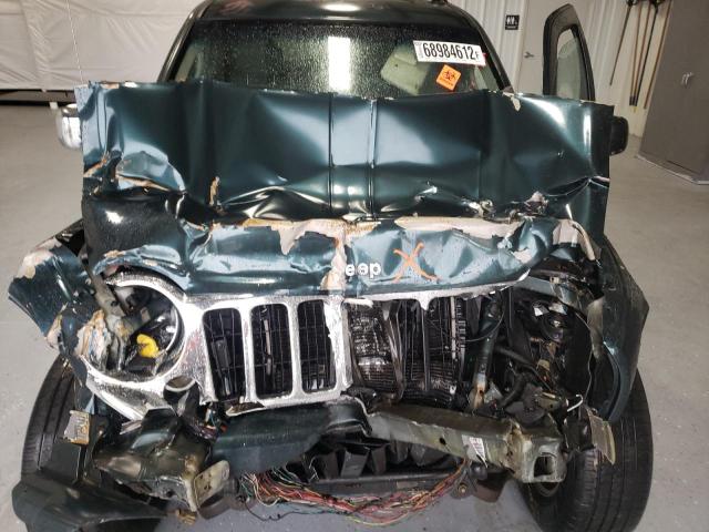 1J4GL58K36W183192 - 2006 JEEP LIBERTY LI GREEN photo 12