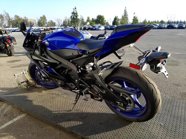 JYARJ28YXKA001868 - 2019 YAMAHA YZFR6 C BLUE photo 3