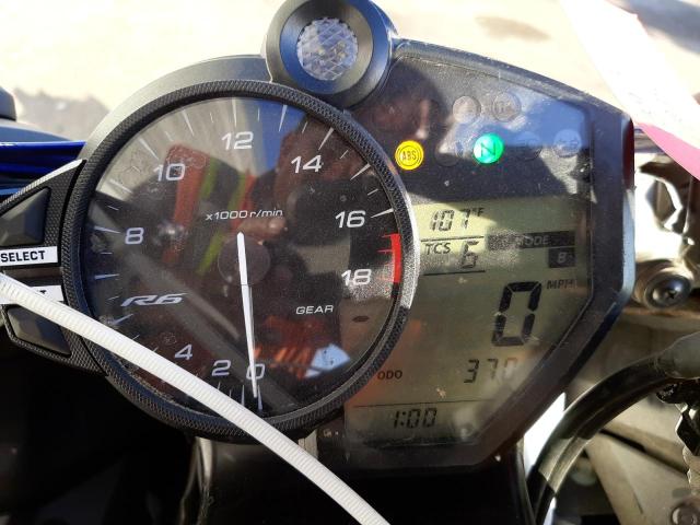 JYARJ28YXKA001868 - 2019 YAMAHA YZFR6 C BLUE photo 8