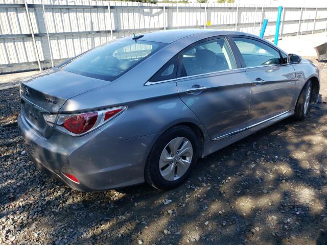 KMHEC4A45FA137312 - 2015 HYUNDAI SONATA SILVER photo 3