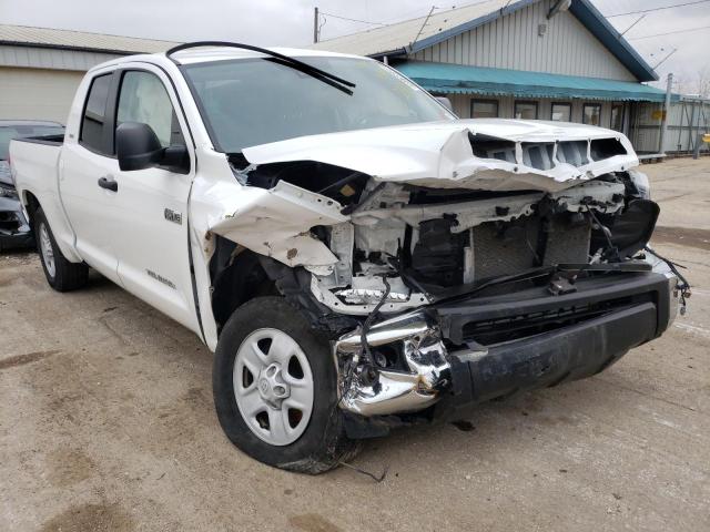 5TFRY5F1XMX289690 - 2021 TOYOTA TUNDRA DOU WHITE photo 4