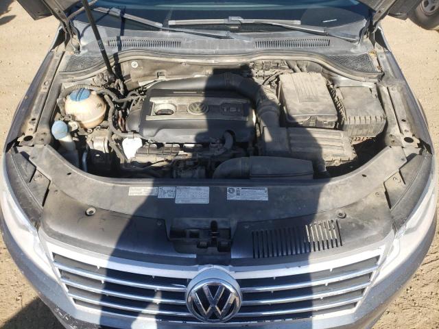 WVWRP7AN7DE503605 - 2013 VOLKSWAGEN CC LUXURY GRAY photo 11