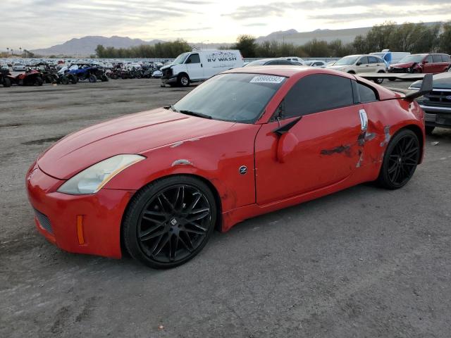 JN1AZ34EX4T062224 - 2004 NISSAN 350Z COUPE RED photo 1