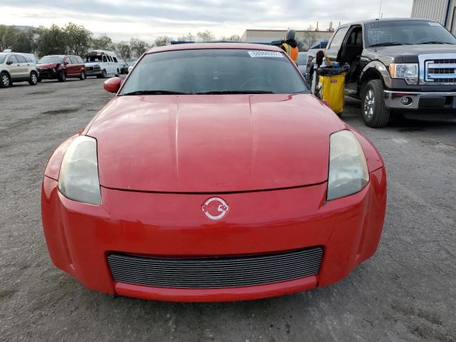 JN1AZ34EX4T062224 - 2004 NISSAN 350Z COUPE RED photo 5