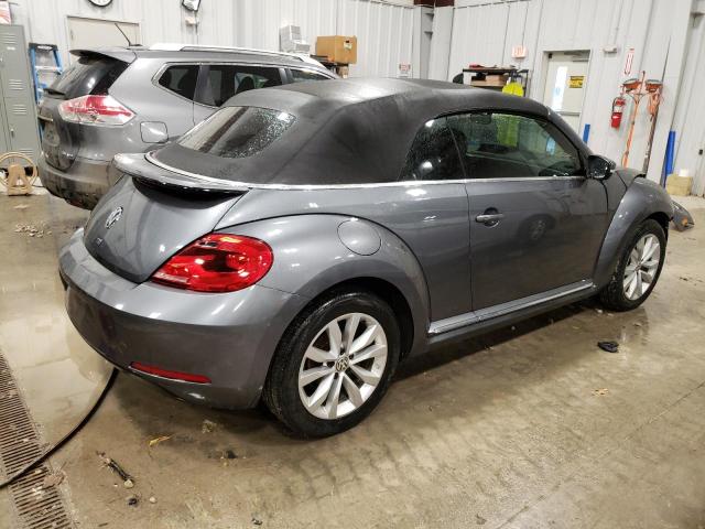 3VW5A7AT7FM819305 - 2015 VOLKSWAGEN BEETLE TDI GRAY photo 3