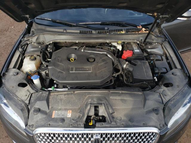 3LN6L5E97HR664745 - 2017 LINCOLN MKZ RESERV CHARCOAL photo 11