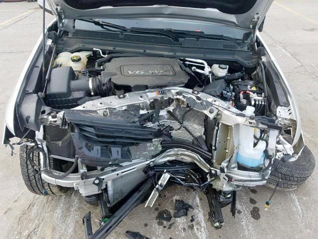 1GCGSBE3XF1150711 - 2015 CHEVROLET COLORADO L SILVER photo 7