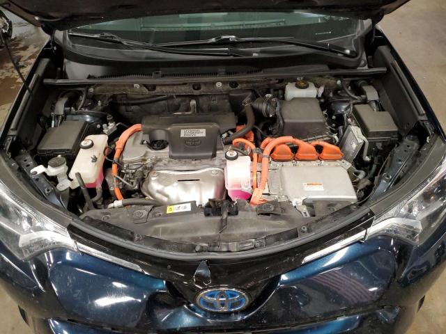 JTMRJREV7HD067244 - 2017 TOYOTA RAV4 HV LE BLUE photo 12