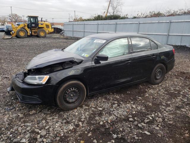 3VW2K7AJXEM331298 - 2014 VOLKSWAGEN JETTA BASE BLACK photo 1