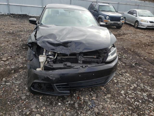 3VW2K7AJXEM331298 - 2014 VOLKSWAGEN JETTA BASE BLACK photo 5