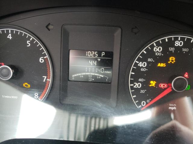 3VW2K7AJXEM331298 - 2014 VOLKSWAGEN JETTA BASE BLACK photo 9