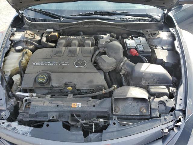 1YVHZ8CB1A5M29344 - 2010 MAZDA 6 S GRAY photo 11