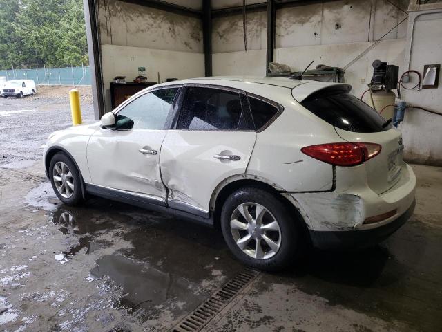 JNKAJ09E68M303111 - 2008 INFINITI EX35 BASE Սպիտակ լուսանկար 2