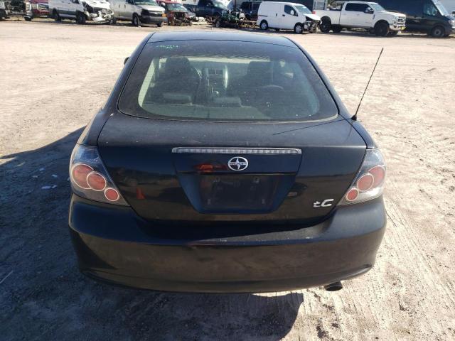 JTKDE167780228742 - 2008 TOYOTA SCION TC BLACK photo 6