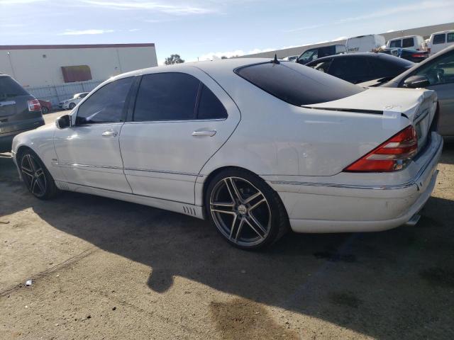 WDBNG70J8YA070210 - 2000 MERCEDES-BENZ S 430 WHITE photo 2