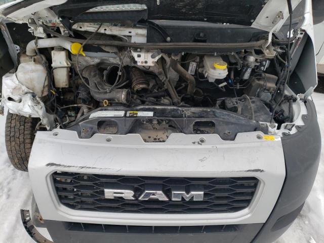 3C6TRVDG8KE534243 - 2019 RAM PROMASTER WHITE photo 12