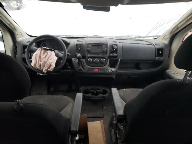 3C6TRVDG8KE534243 - 2019 RAM PROMASTER WHITE photo 8