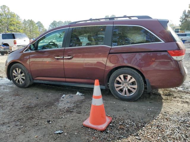 5FNRL5H33GB156572 - 2016 HONDA ODYSSEY SE BURGUNDY photo 2