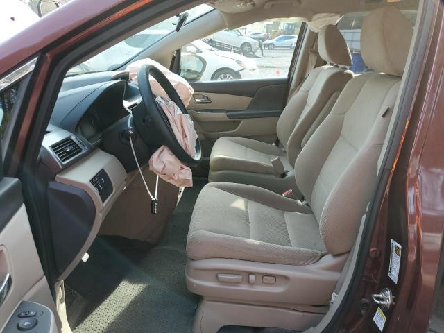 5FNRL5H33GB156572 - 2016 HONDA ODYSSEY SE BURGUNDY photo 7