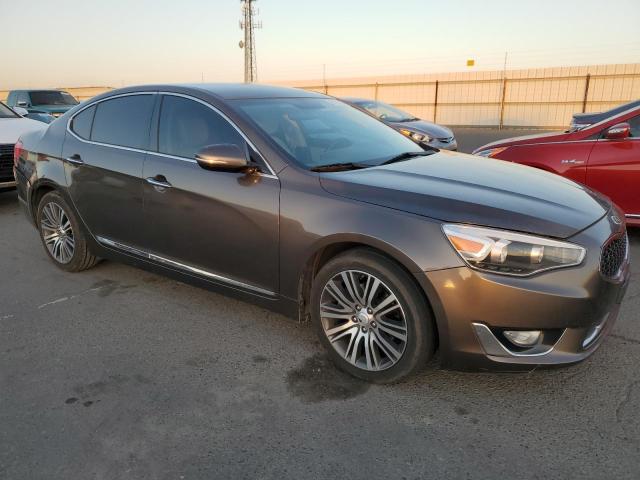 KNALN4D79E5132906 - 2014 KIA CADENZA PR BROWN photo 4