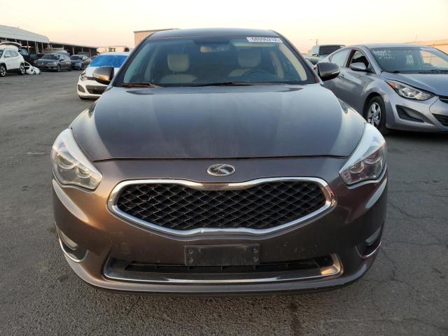 KNALN4D79E5132906 - 2014 KIA CADENZA PR BROWN photo 5