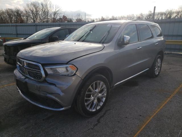 1C4RDJEG2EC438791 - 2014 DODGE DURANGO CI GRAY photo 1