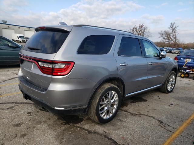 1C4RDJEG2EC438791 - 2014 DODGE DURANGO CI GRAY photo 3