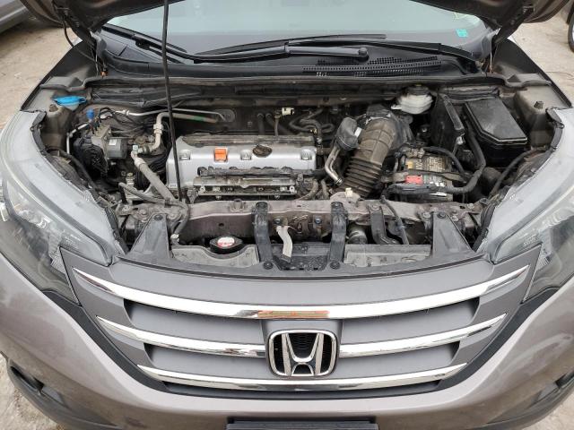 5J6RM4H76DL040148 - 2013 HONDA CR-V EXL GRAY photo 12