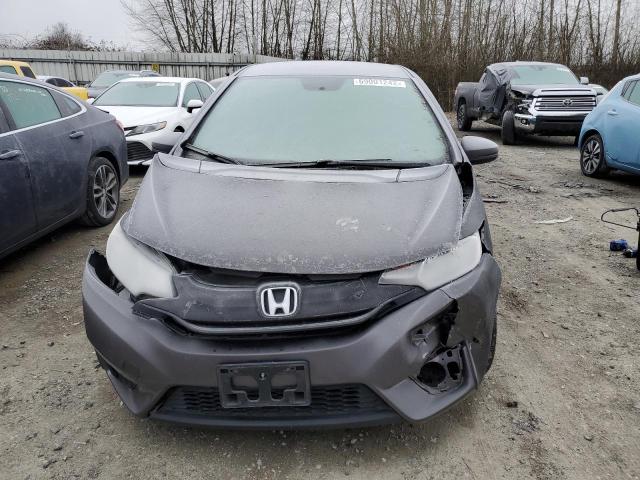 JHMGK5H56HS008222 - 2017 HONDA FIT LX GRAY photo 5