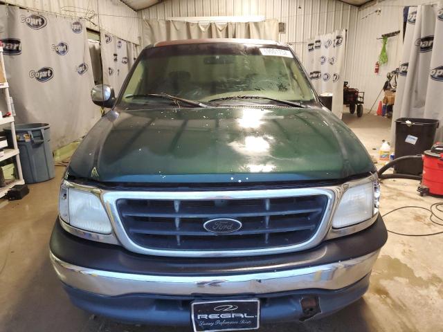 1FTZX17221NA92894 - 2001 FORD F150 GREEN photo 5