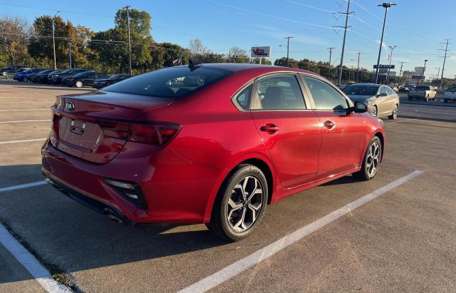 3KPF24AD8KE120961 - 2019 KIA FORTE FE RED photo 4