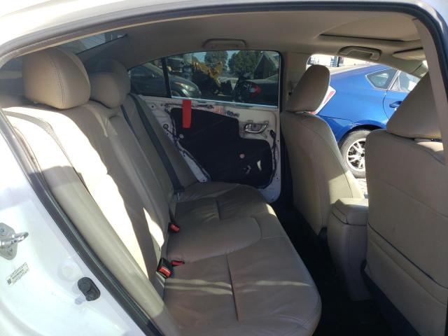 19XFB2F93DE260136 - 2013 HONDA CIVIC EXL Biały zdjęcie 10